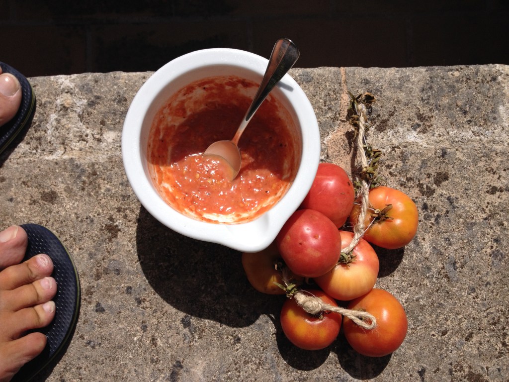 Sauce aus mallorquinischen Ramallet Tomaten