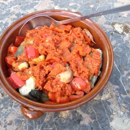 Makrele oder Hering mit Paprika