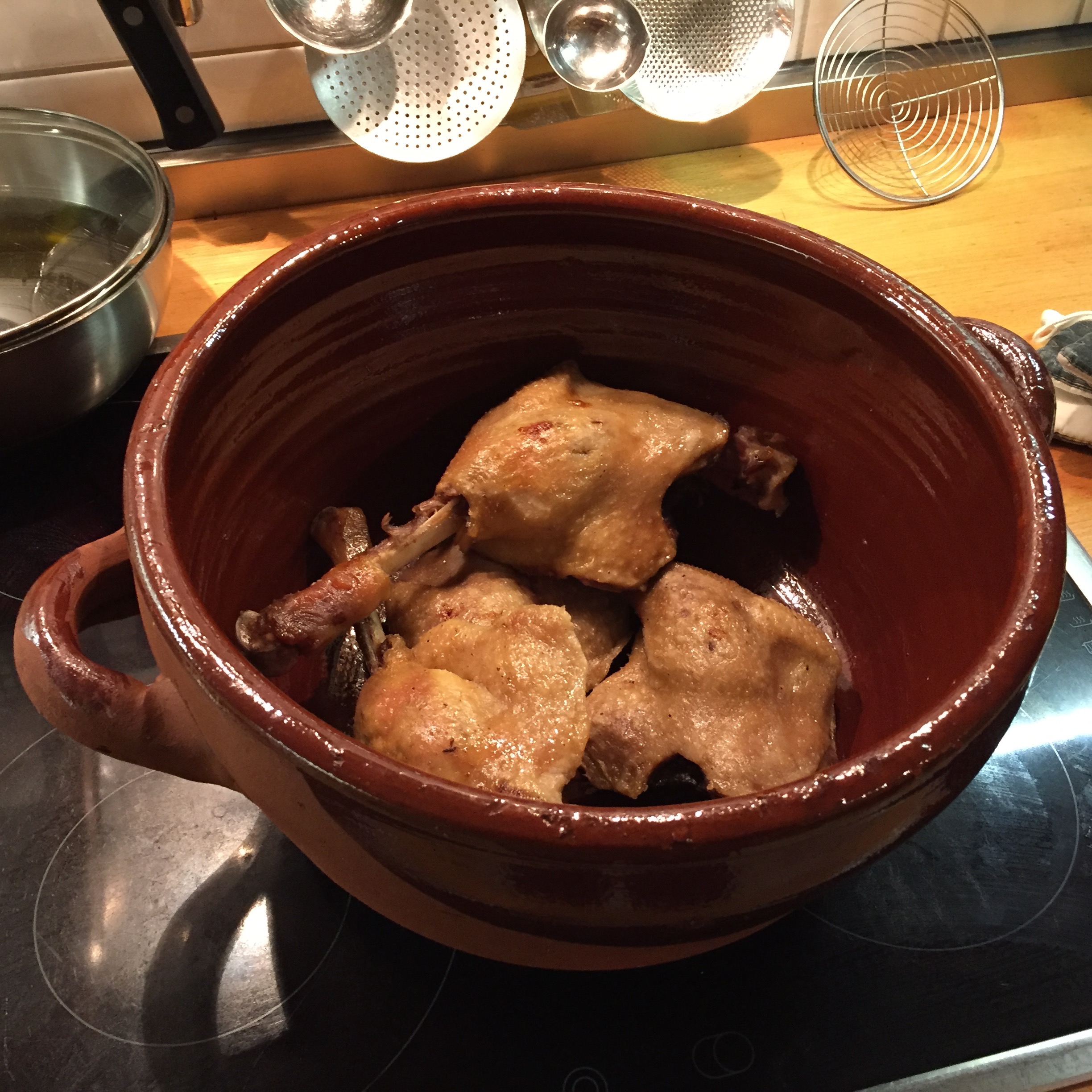 Confit von der Gans oder Ente – Tischgespräch Confit von der Gans oder Ente – Tischgespräch