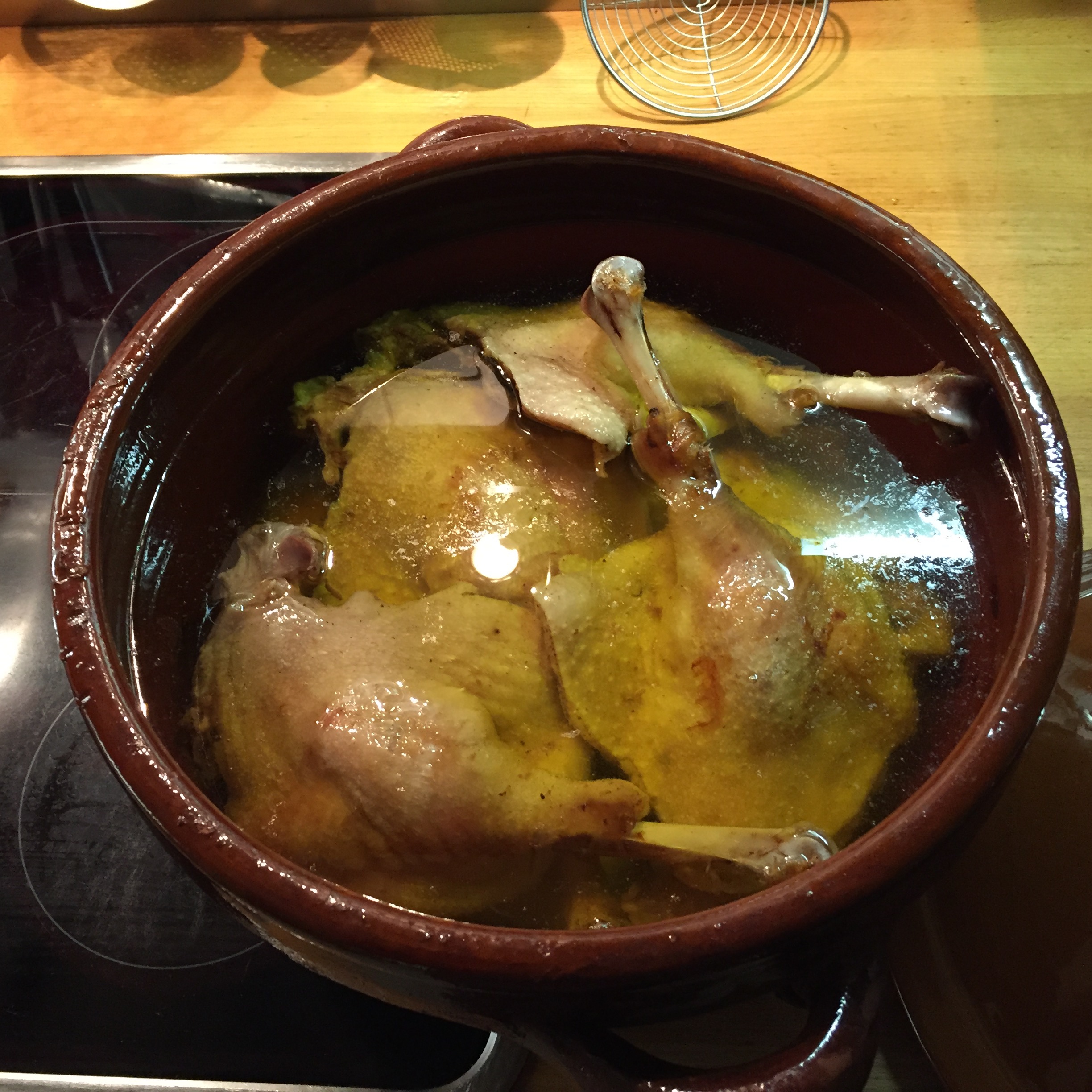 Confit von der Gans oder Ente – Tischgespräch Confit von der Gans oder Ente – Tischgespräch