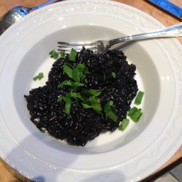 Risotto nero mit Sepia