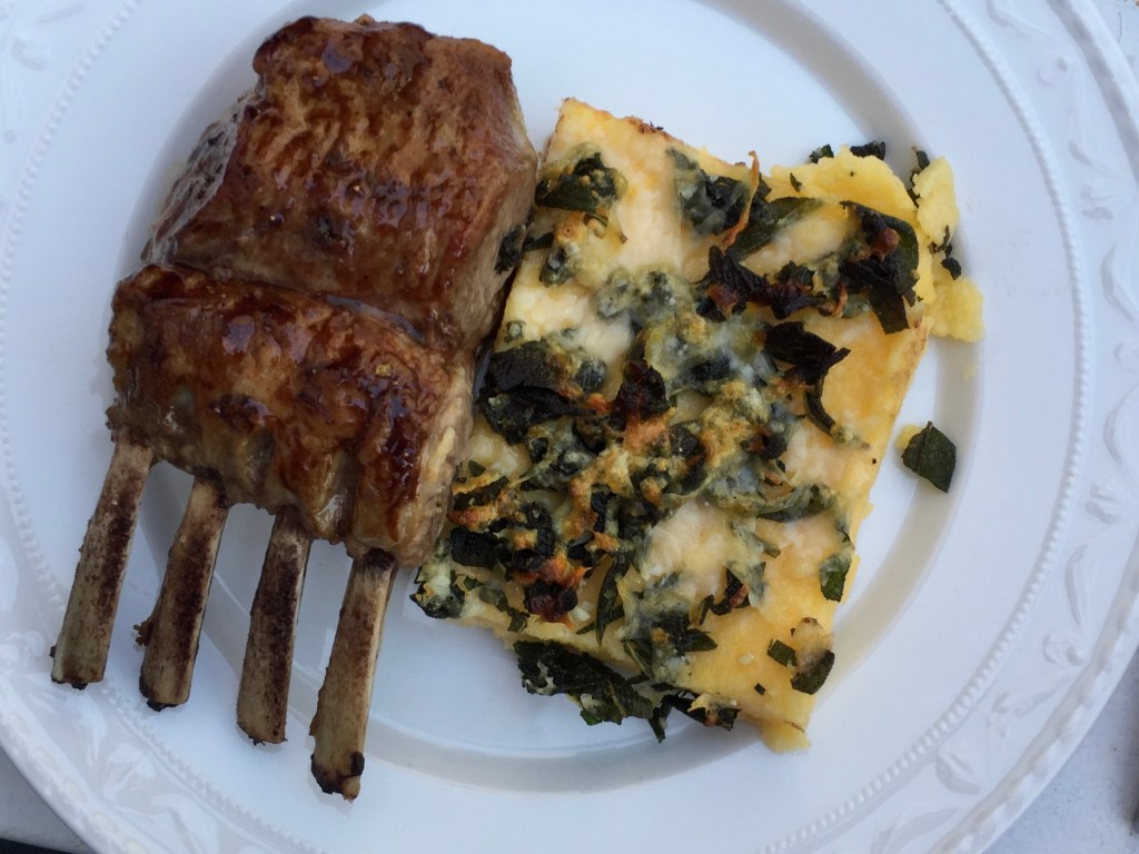 Lamm mit Polenta