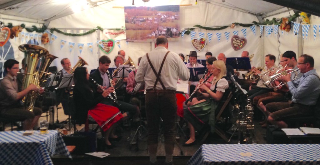 Etwa 30 von 179 Einwohnern bilden die Musikkapelle