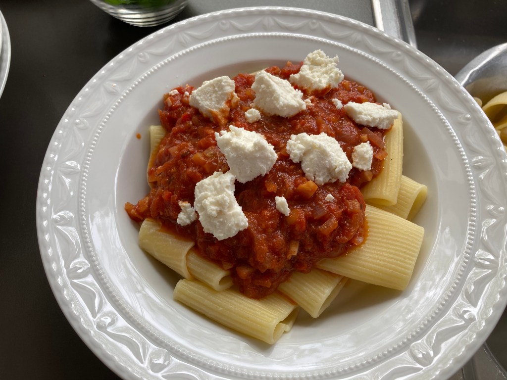 Tomatensauce Ricotta