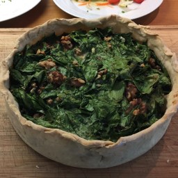 Eine Quiche aus „Die Zeit“