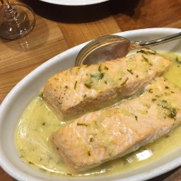 Lachs mit Zitronensauce