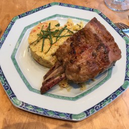 Lammcarré mit Couscous