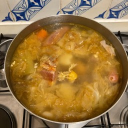 Eintopf mit Kichererbsen