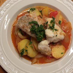 Fischeintopf mit Fenchel