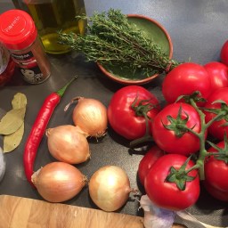 Gaaaanz langsam gekochte Tomatensauce