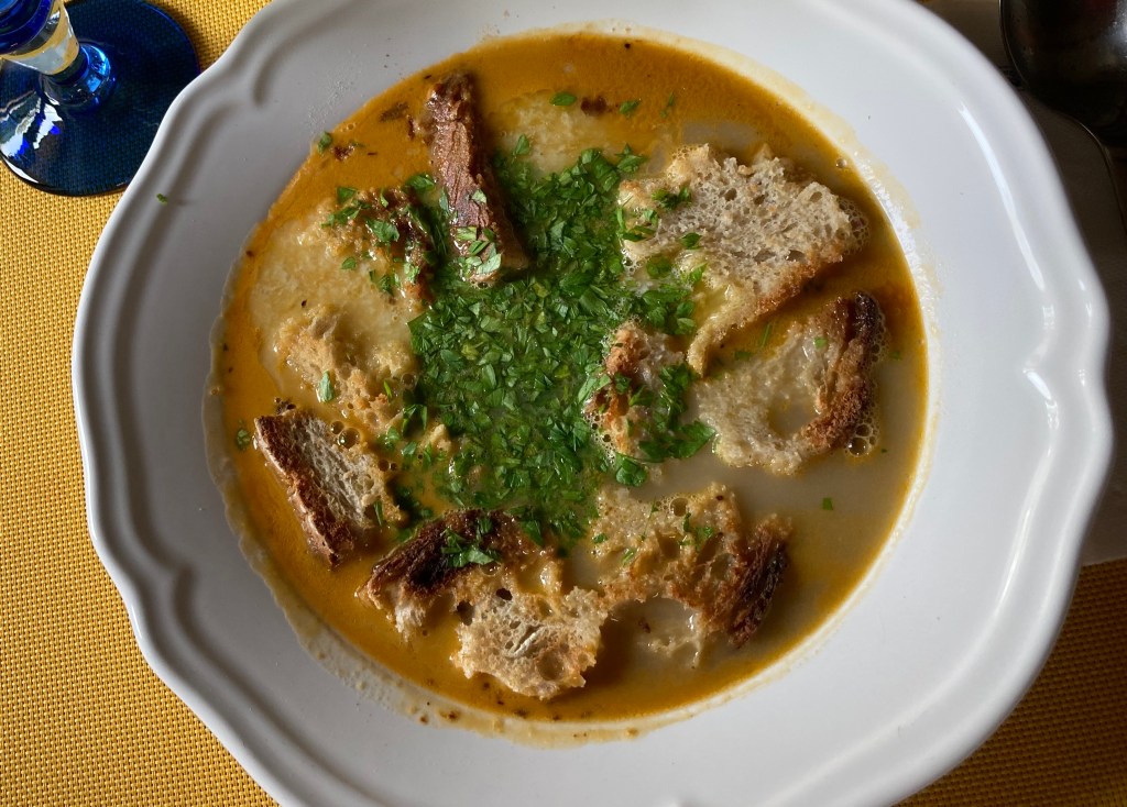 Eine typisch mallorkinische Fischsuppe